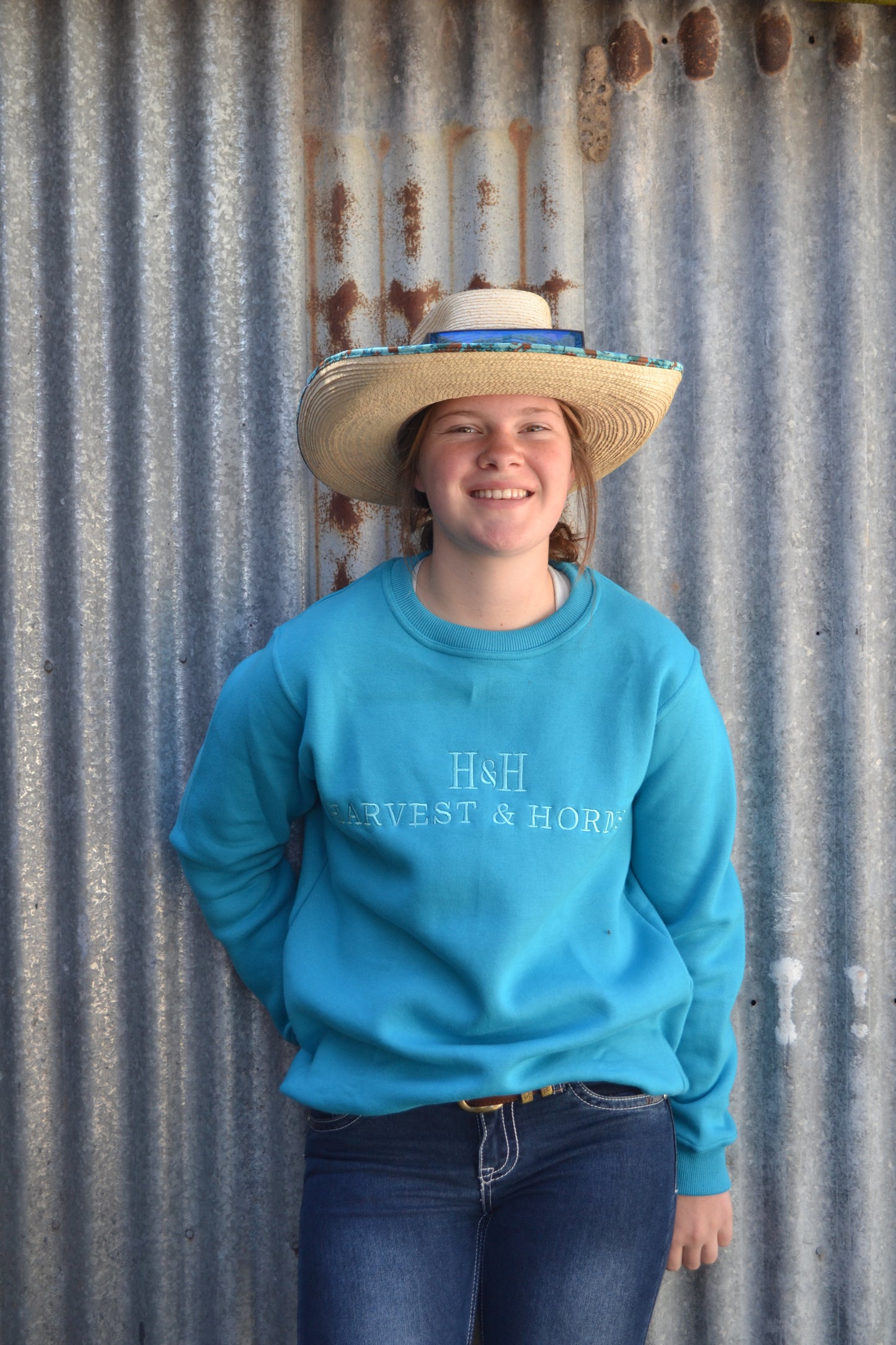 Blue Crewneck