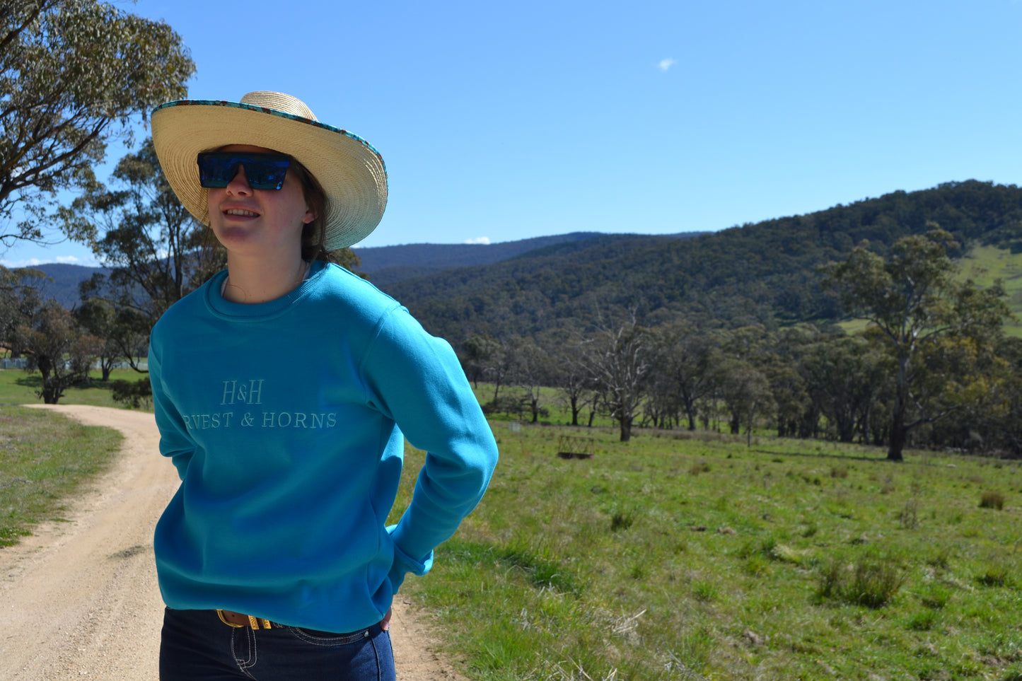 Blue Crewneck
